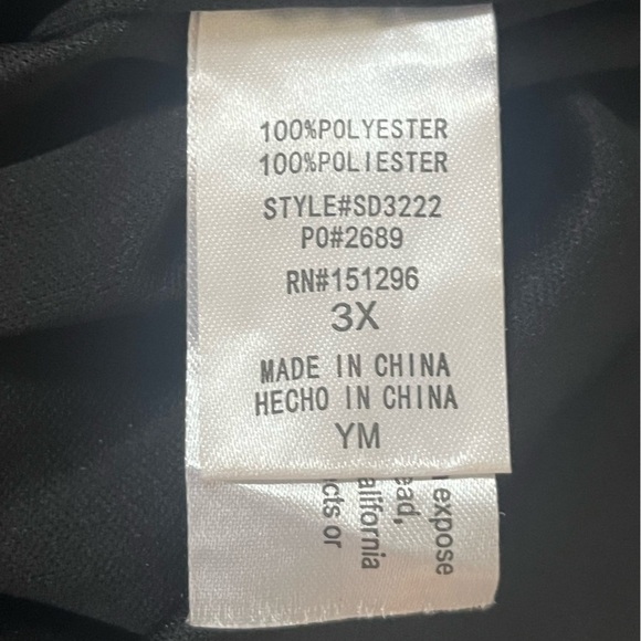 Fashion Nova Star Is Born Sequin Dress - Navy 3X - Picture 15 of 16